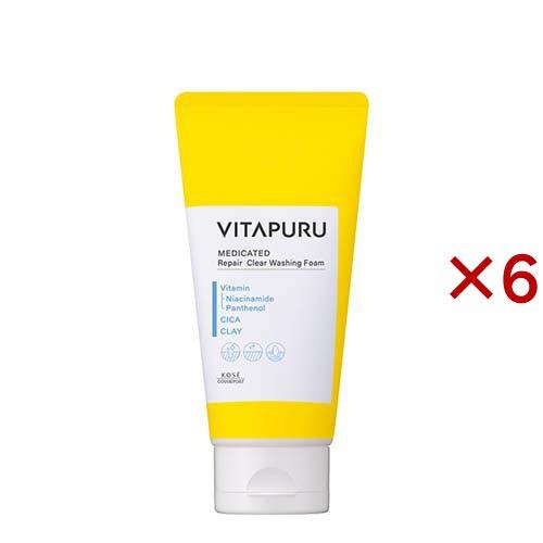 ビタプル リペア クリアウォッシングフォーム ( 130g×6セット