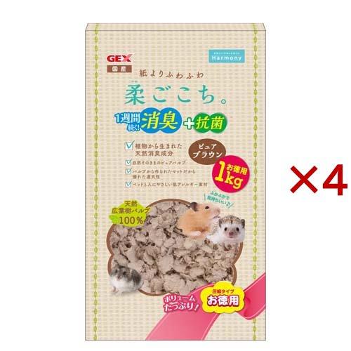 柔ごこち ピュアブラウン ( 1kg×4セット ) : 爽快ドラッグ - 通販