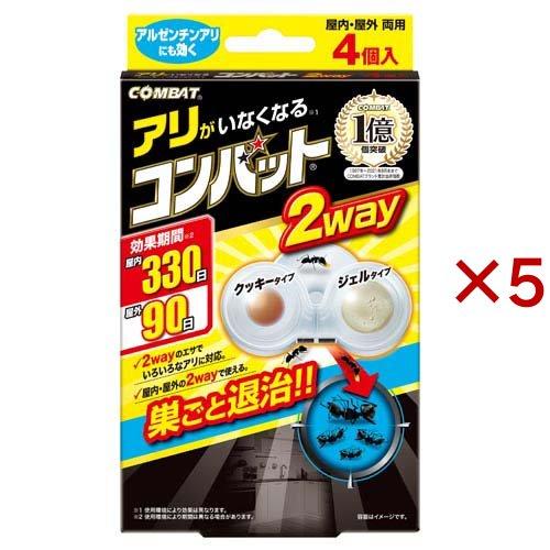 KINCHO アリがいなくなるコンバット2way 蟻用駆除剤 ( 4個入×5 KINCHO アリがいなくなるコンバット2way 蟻用駆除剤 ( 4個入×5