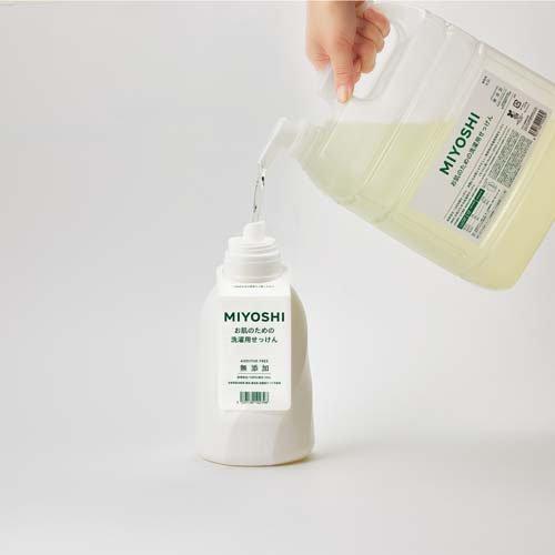 業務用 無添加お肌のための洗濯用液体せっけん ( 4L×4セット ) : 爽快