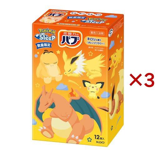 バブ ポケモンスリープ ネロリの香り ( 12錠入×3セット )/ : 爽快