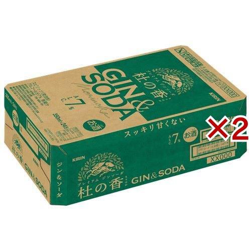 KIRIN Premium ジンソーダ 杜の香 ( 24本×2セット(1本350ml) ) : 爽快
