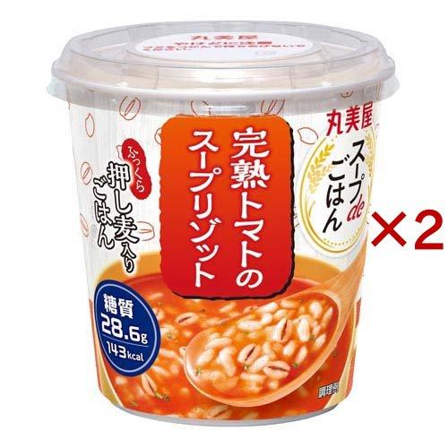 スープdeごはん 完熟トマト ( 73.3g×2セット )/ 丸美屋 : 爽快ドラッグ