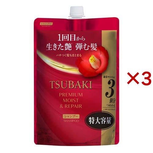 TSUBAKI プレミアム モイスト＆リペア シャンプー つめかえ用 ( 900mL
