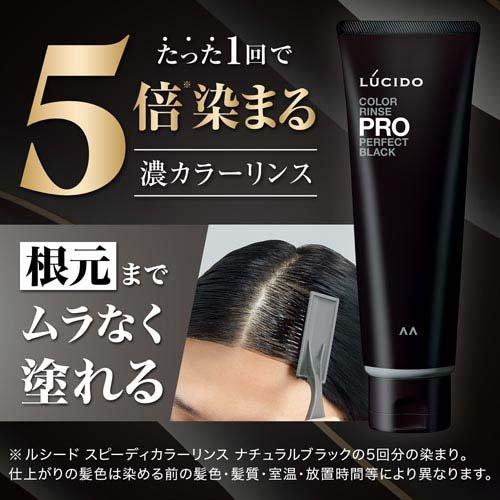 ルシード カラーリンスPRO パーフェクトブラック ( 120g×3セット
