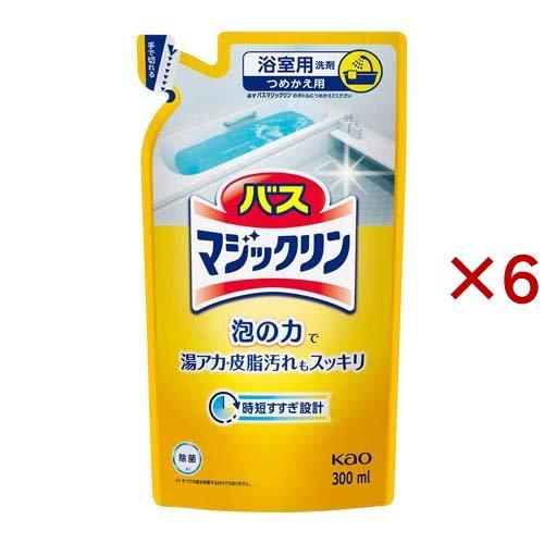 バスマジックリン 泡立ちスプレー つめかえ用 ( 300ml×6セット