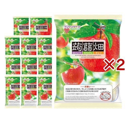 蒟蒻畑りんご味 ( 12袋入×2セット )/ 蒟蒻畑 こんにゃくゼリー おやつ