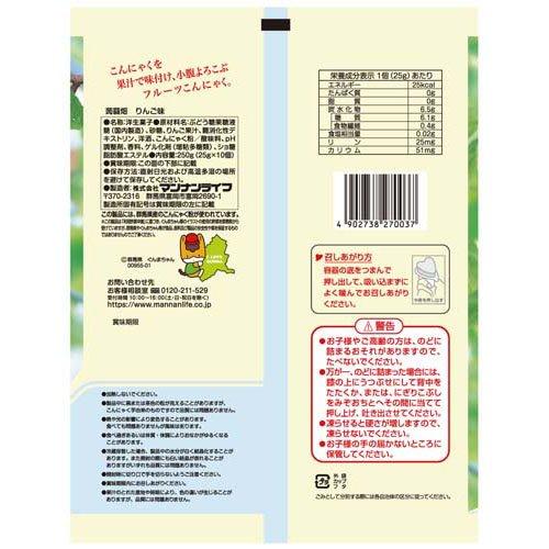 蒟蒻畑りんご味 ( 12袋入×2セット )/ 蒟蒻畑 こんにゃくゼリー おやつ