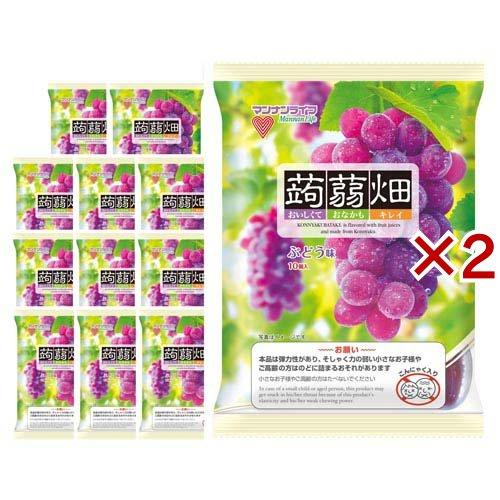 蒟蒻畑ぶどう味 ( 12袋入×2セット )/ 蒟蒻畑 こんにゃくゼリー おやつ