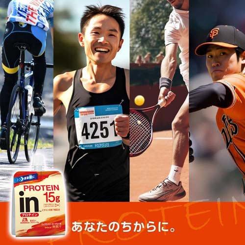 inゼリープロテイン15g ミックスベリーヨーグルト味 ( 6個×3セット(1個