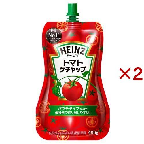 トマトケチャップ パウチタイプ ( 400g×2セット )/ ハインツ(HEINZ