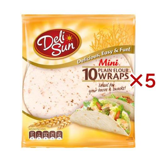トルティーヤ様　10尾 デリサン ミニフラワートルティーヤ ( 250g(10枚入)×5セット ) : 爽快
