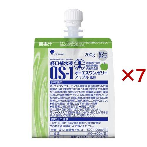 オーエスワン ゼリー アップル風味 ( 200g×7セット )/ オーエスワン(OS
