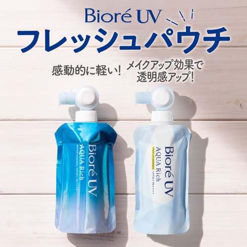 ビオレ UV アクアリッチ ライトアップエッセンス フレッシュパウチ
