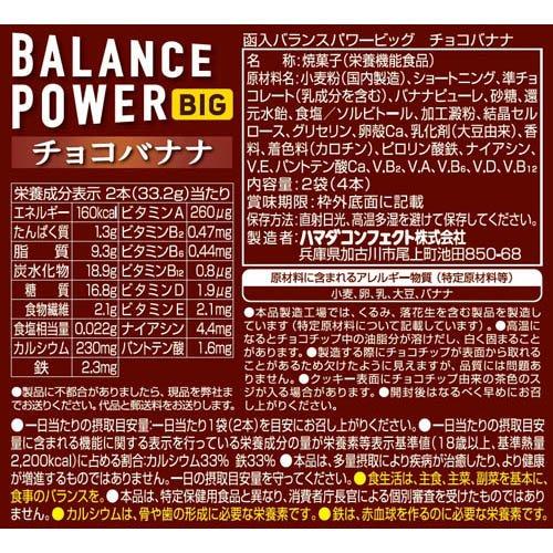 バランスパワー ビッグ チョコバナナ ( 2袋入×8セット(1袋2本