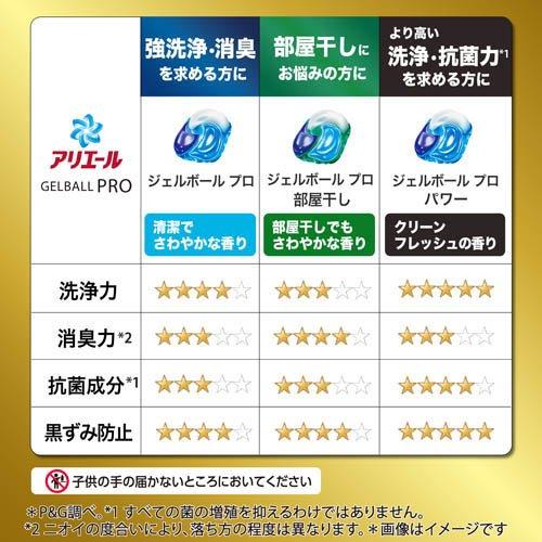 アリエール 洗濯洗剤 ジェルボール プロパワー クリーンフレッシュ
