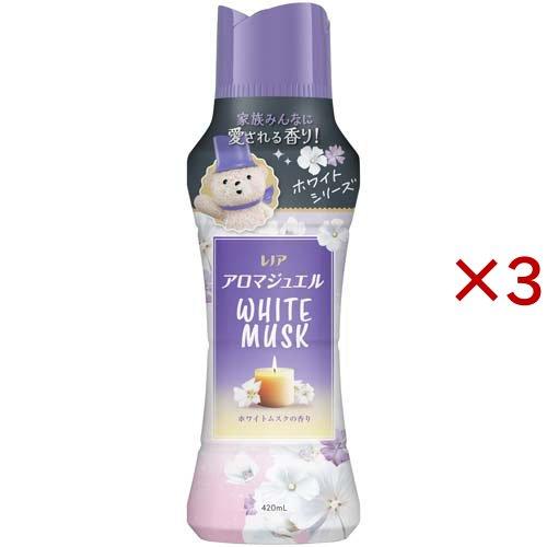 レノア ハピネス アロマジュエル WHITE MUSK 香り付けビーズ ホワイト