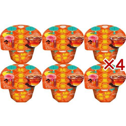 たらみ 桃香果茶ゼリー(トウコウカチャ) ( 6個入×4セット(1個230g