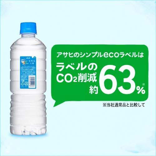 アサヒ おいしい水 天然水 シンプルecoラベル ( 24本入×2セット(1本