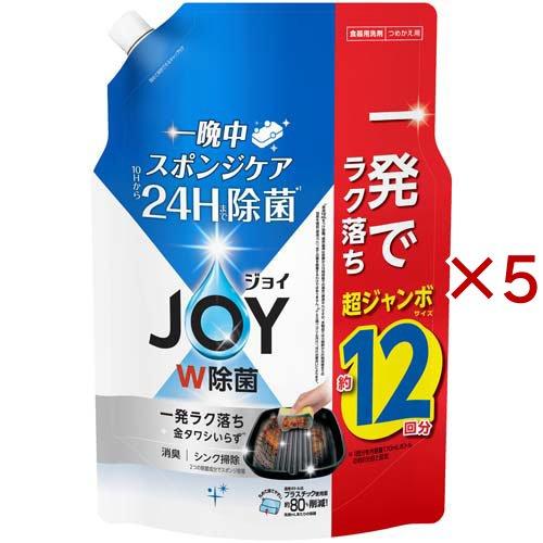ジョイ W除菌 食器用洗剤 さわやか微香 詰め替え 超ジャンボ ( 1550mL