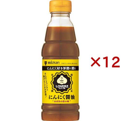 ミツカン LOVERZ たれつゆ にんにく醤油 ( 360ml×12セット )/ : 爽快