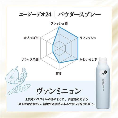 エージーデオ24 デオドラントスプレー ヴァン ミニョン L ( 142g×6