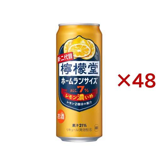檸檬堂 レモン濃いめ ( 24本入×2セット(1本500ml) )/ : 爽快ドラッグ