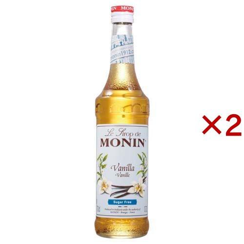 MONIN(モナン) バニラ シュガーフリー シロップ ( 700ml×2セット