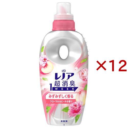 レノア 超消臭1WEEK 柔軟剤 みずみずしく香るフローラル＆ピーチの香り 