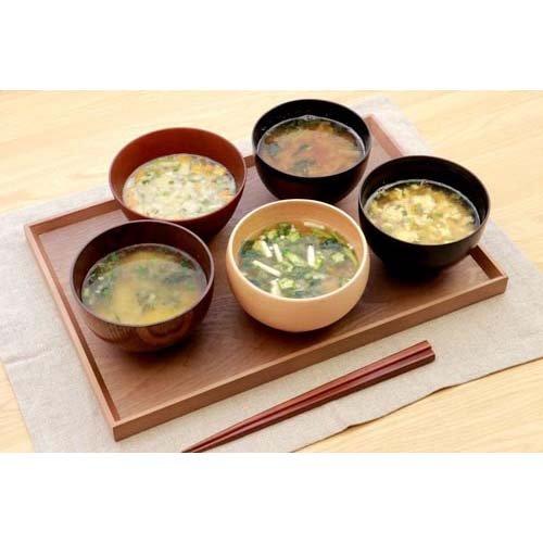 しあわせいっぱい みそ汁5種10食セット ( 10食入×10セット )/ コスモス