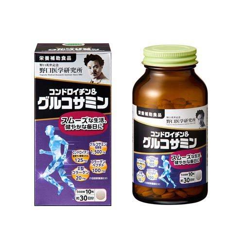 野口医学研究所 コンドロイチン＆グルコサミン サプリ ( 300粒入×3
