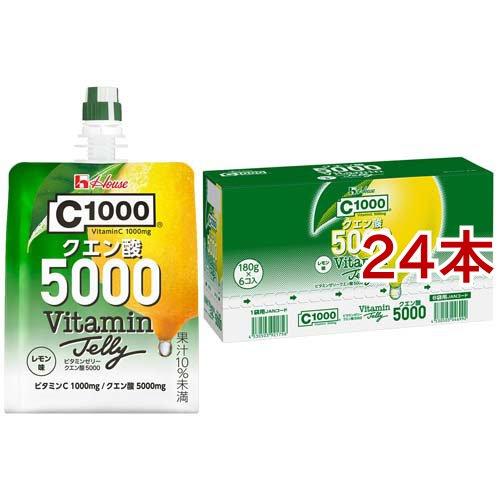 C1000 ビタミンゼリークエン酸5000 ( 6本入×4セット(1本180g