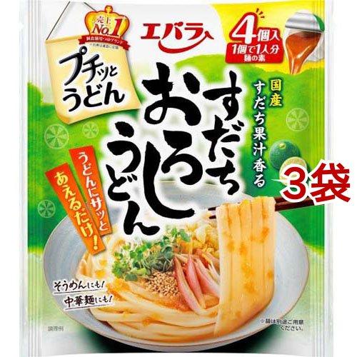 エバラ プチッとうどん すだちおろしうどん ( 22g*4コ入*3袋セット