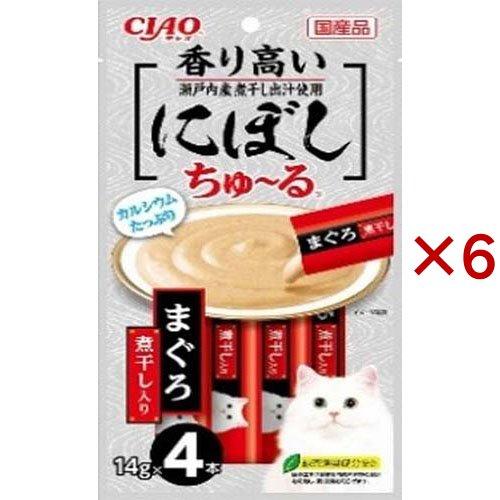 1点限り　早い者勝ち！CIAOちゅ~る まぐろ　360本(8袋セット) CIAOにぼしちゅ〜る まぐろ煮干入り ( 4本入×6セット(1本14g) ) : 爽快