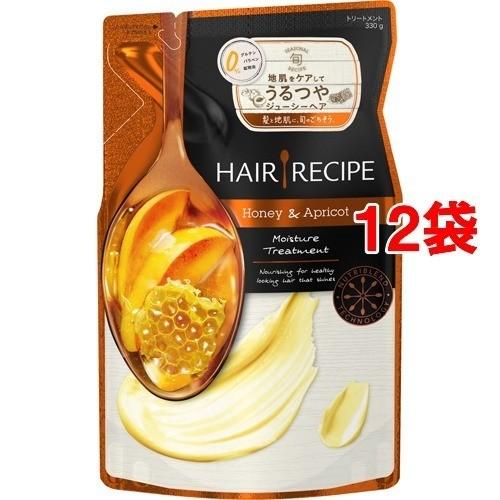 ヘアレシピ ハニーアプリコット エンリッチモイスチャーレシピ トリートメント 詰替用 330g 12袋セット ヘアレシピ Hair Recipe 爽快ドラッグ 通販 Yahoo ショッピング