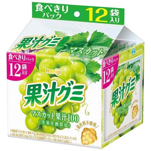 果汁グミスマートパックマスカット ( 12袋入×5セット(1袋13.6g