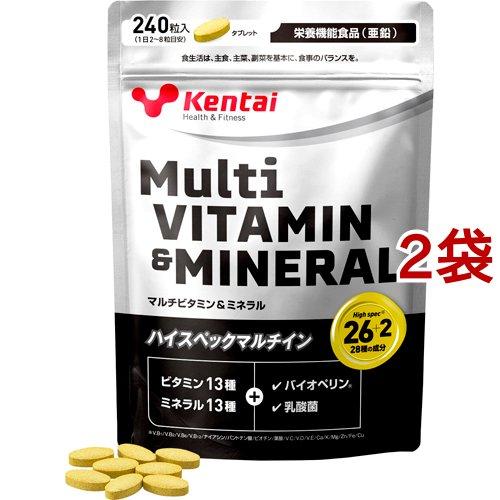 Kentai(ケンタイ) マルチビタミン＆ミネラル ( 240粒入×2セット