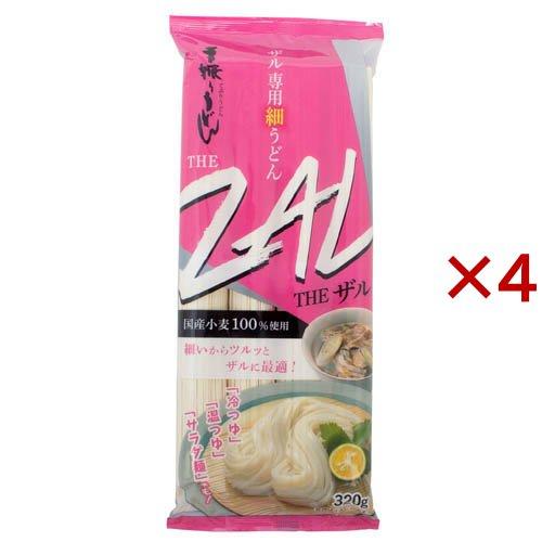 星野物産 ザル専用細うどん THE ZAL ( 320g×4セット ) : 爽快ドラッグ
