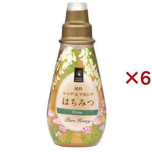アカシヤはちみつ　6点セット 純粋レンゲ＆アカシアはちみつ ( 400g×6セット ) : 爽快ドラッグ