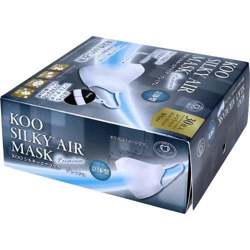 KOO シルキーエアマスク プレミアム 立体型 ふつうサイズ ( 30枚入×5