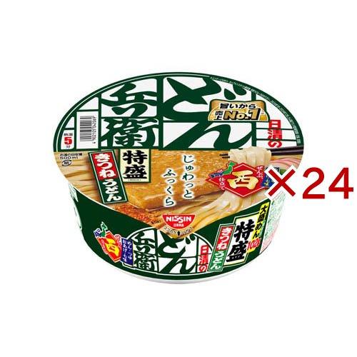 日清のどん兵衛 特盛きつねうどん ケース 西 ( 12食入×2セット(1食130g