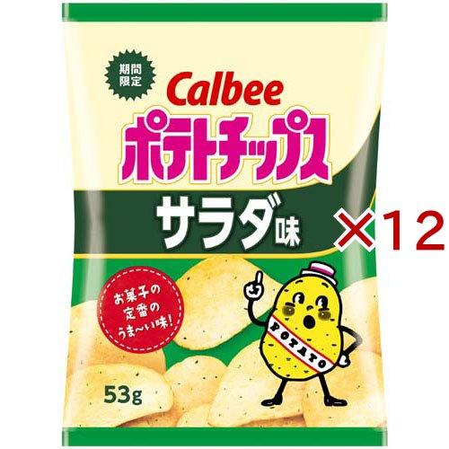 ポテトチップスサラダ味 ( 53g×12セット ) : 爽快ドラッグ - 通販