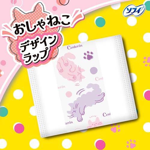 センターイン ふわふわタイプ ナプキン ふつうの日 羽なし 21cm ( 2個