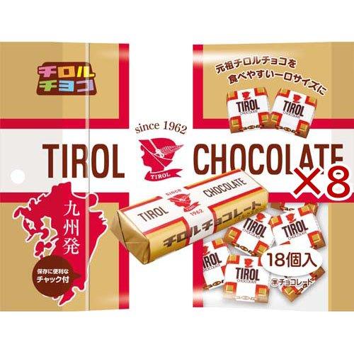 チロルチョコ ミルクヌガーパック ( 18個入×8セット ) : 爽快ドラッグ