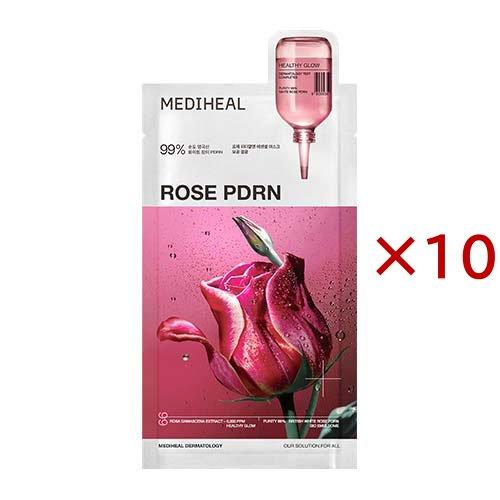 メディヒールローゼマスク MIKA メディヒール ローゼPDRN エッセンシャルマスク ヘルシーグロウ ( 10