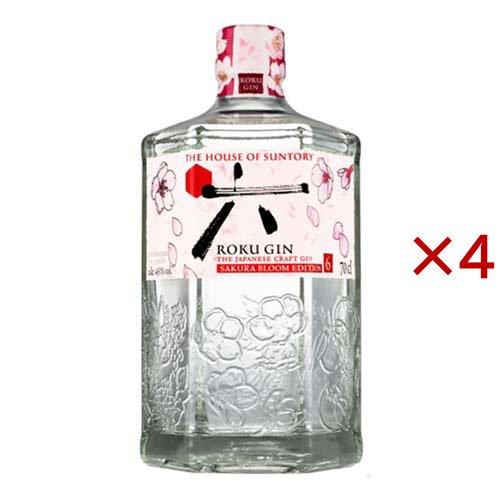 サントリー ROKU 六 SAKURA BLOOM EDITION ( 200ml×4セット ) : 爽快