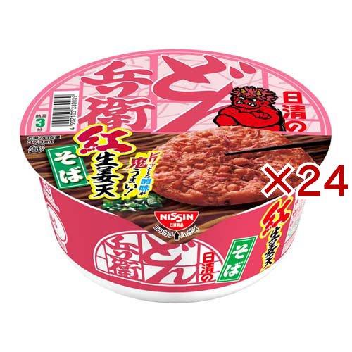 日清のどん兵衛 紅生姜天そば ケース ( 12食入×2セット(1食92g