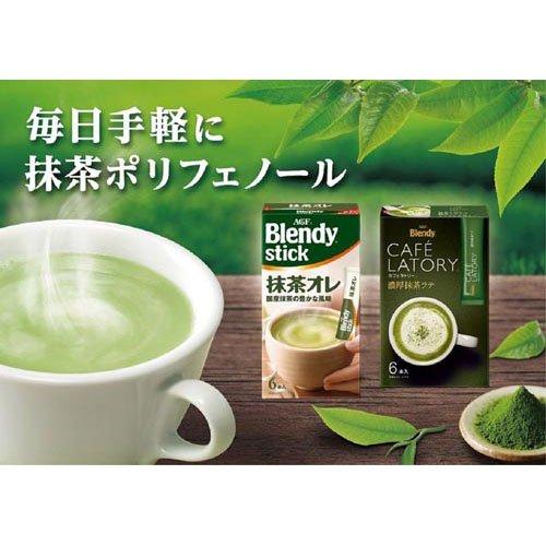 AGF ブレンディカフェラトリー スティック 濃厚抹茶ラテ ( 11.5g×6本×2