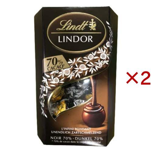 Lindt リンドール ダーク 70％ ( 200g×2セット )/ Lindt(リンツ