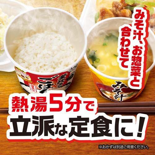 日清 ふっくら釜炊き ごはん ケース ( 6食入×2セット(1食72g) )/ 日清